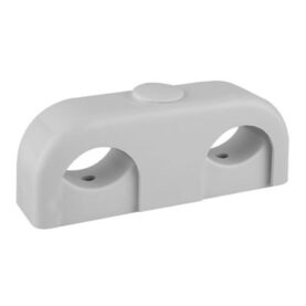 RÖRKLAMMA 18-22 MM C/C 40 MM, C/V 20 MM, B=70 MM DUBBEL VIT FALUPLAST