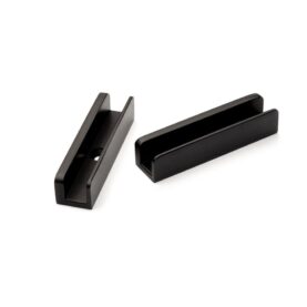 GOLVFÄSTE LUXOR PAR MATT SVART ALTERNA