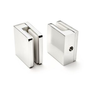 VÄGGFÄSTE LUXOR PAR 50X45X40 MM POLERAD ALUMINIUM ALTERNA