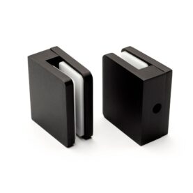 VÄGGFÄSTE LUXOR PAR MATT SVART 50X45X40 MM ALTERNA