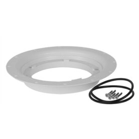 FÖRHÖJNINGSRING 15 MM VIT INKLUSIVE O-RING OCH SKRUV FALUPLAST