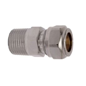 RAK KOPPLING GAS, FPL 303-15XR1/2 FÖRKROMAD IMI