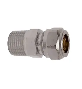 RAK KOPPLING GAS, FPL 303-15XR1/2 FÖRKROMAD IMI