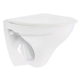 VÄGGHÄNGD WC-SKÅL 3875 CERA VIT FÖR INBYGGNADSCISTERN MJUKSITS IFÖ