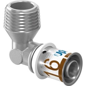 VINKEL 25XR20 90° MUFF X UTVÄNDIG GÄNGA S-PRESS PLUS UPONOR