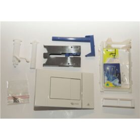 TRYCKKNAPP LITEN VIT IDO