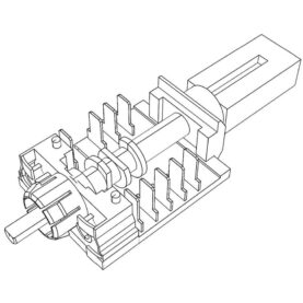 KIT: TRYCK-/VRIDBRYTARE 100174 FRANKE