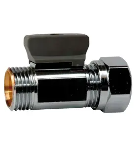 KULVENTIL 15XG15 UTVÄNDIG RAK MED VRED VATETTE