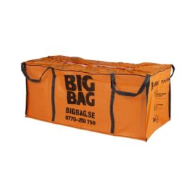 BIG BAG LARGE SÄCK MED LOCK SVART  LYFTÖGLA