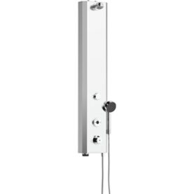 DUSCHPANEL WMS BATTERIDRIFT TERMOSTAT ANSLUT OVAN MED HANDDUSCH MORA