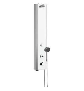 DUSCHPANEL WMS BATTERIDRIFT TERMOSTAT ANSLUT OVAN MED HANDDUSCH MORA