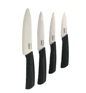 KNIVSET 4-DELAR KERAMISKA KNIVAR 3,4,5,6" NOVIPRO