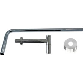 METALLVATTENLÅS, GOLVRÖR, GOLVHUV I KROM ALTERNA