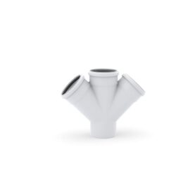 DUBBELGRENRÖR 110 MM 45° RAUPIANO PLUS