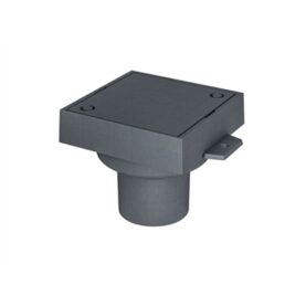 SPOL- OCH RENSBRUNN 110 MM MED SLÄTT LOCK AVSEDD FÖR BETONG-KLINKERGOLV UTAN TÄTSKIKT