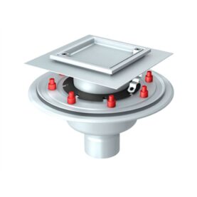 SPOL- OCH RENSBRUNN 160 MM ÖPPET LOCK FÖR FYLLNING AVSEDD FÖR BETONG-KLINKERGOLV MED TÄTSKIKT