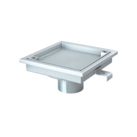 SPOL- OCH RENSBRUNN 160 MM ÖPPET LOCK FÖR FYLLNING AVSEDD FÖR BETONG-KLINKERGOLV UTAN TÄTSKIKT