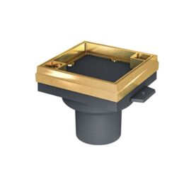 SPOL-OCH RENSBRUNN 110MM ÖPPET LOCK M MÄSSINGSK.F FYLLNING AVSEDD F BETONG-KLINKERGOLV UTAN TÄTSKIKT