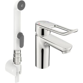 TVÄTTSTÄLLSBLANDARE CLINICA MED SIDO-DUSCH, RH, LAM FLÖDE, CU-RÖR ORAS