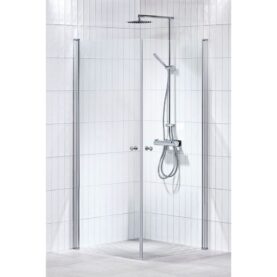 DUSCHHÖRNA LUSSO RAK 70x90 KLARGLAS ALTERNA