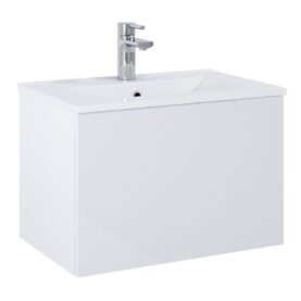 KOMMOD ELLA 60 CM KOMPAKT VIT HÖGBLANK MED ARIELLA TVÄTTSTÄLL PORSLIN ALTERNA