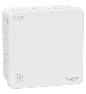 KOPPLINGSDOSA IP65 2K VIT