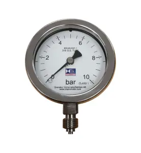 MANOMETER 6320S 0-10BAR G1/4"