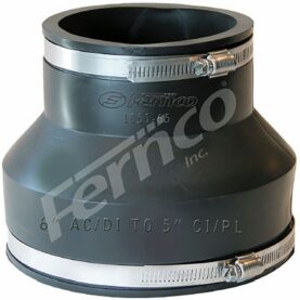 ÖVERGÅNGSKOPPLING FERNACO 155-175x115-136 REDUCERANDE F. EX PLAST 160-PLAST 125 IBECO