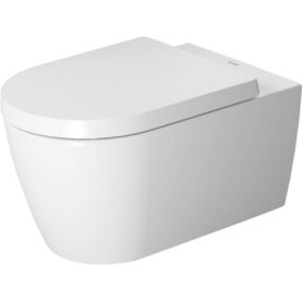 VÄGGHÄNGD WC-SKÅL ME BY STARCK RIMLESS VIT MATT EXKL. SITS DURAVIT