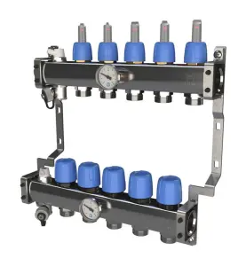 VÄRMEKRETSFÖRDELARE ROSTFRI 2 LK SYSTEMS