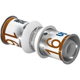 RAK KOPPLING 16 MM 2MUFF PPSU S-PRESS PLUS UPONOR