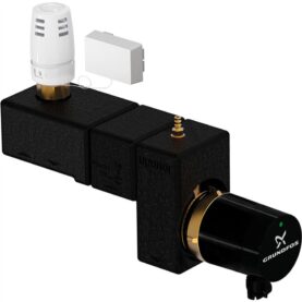 PUMP OCH SHUNTGRUPP M22/GE20 PRIMÄR/SEKUNDÄR MED TERMOSTAT MED KAPILLÄRRÖR FLUVIA T UPONOR