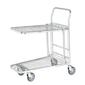 LAGERVAGN MED FÄLLBART PLAN STACKNINGSBAR 300KG KM YOUR WORK