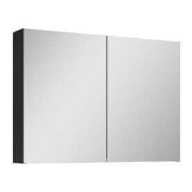 SPEGELSKÅP / BADRUMSSKÅP ARIELLA X90 SVART ALTERNA