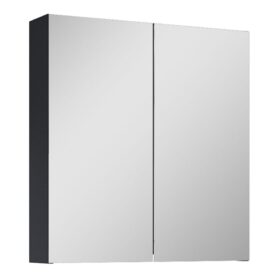 SPEGELSKÅP / BADRUMSSKÅP ARIELLA X60 SVART ALTERNA