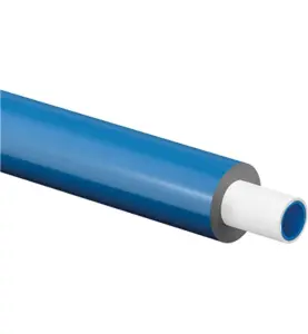 KOMBIRÖR 16X2,0 MM/10 MM L=75 METER RING VIT RÖR/BLÅ ISOLERING UNI PIPE PLUS UPONOR