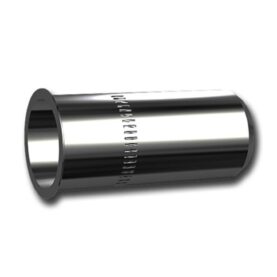 STÖDHYLSA 12X0,7 MM MED RILLOR, FÖR KOPPARRÖR