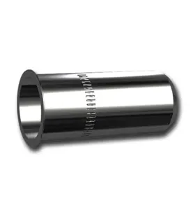 STÖDHYLSA 12X0,7 MM MED RILLOR, FÖR KOPPARRÖR