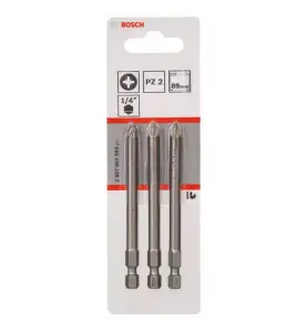 BITS PZ2 89MM 3PACK BOSCH