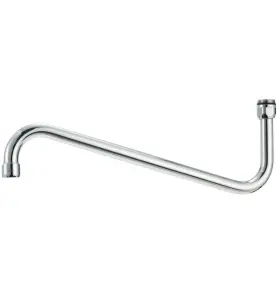 UTLOPPSPIP SVÄNGBAR 350 MM MORA