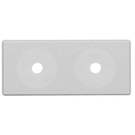 VULKBRICKA 12-16, STORLEK 88X38 MM DUBBEL 40CC SJÄLVHÄFTANDE VIT FALUPLAST