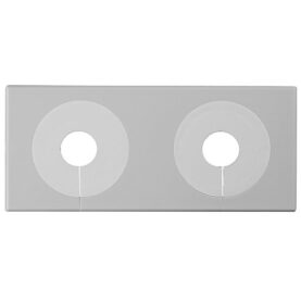 VULKBRICKA 18-28 MM DUBBEL DELBAR VIT FALUPLAST