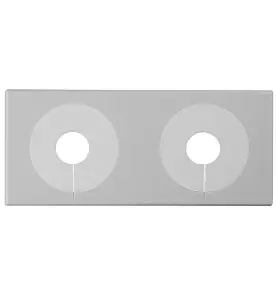 VULKBRICKA 18-28 MM DUBBEL DELBAR VIT FALUPLAST