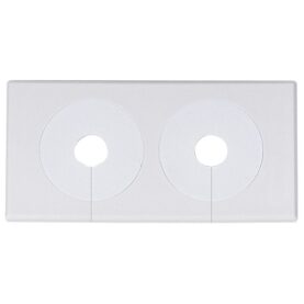 VULKBRICKA 12-22 MM 98X48 MM, 40CC MM DUBBEL DELBAR VIT FALUPLAST