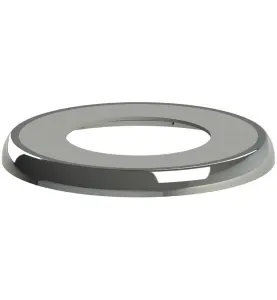 VULKBRICKA 28-38 MM Ø56 MM, H=6 MM FÖR 32MM SLÄTÄNDA/MUFF ENKEL, RUND, EJ DELBAR KROM FALUPLAST