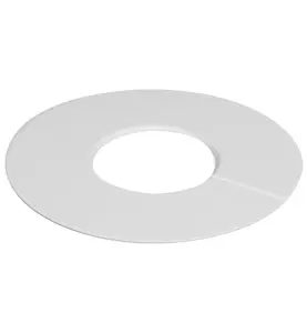 TÄCKBRICKA ID=110 MM/YD=150 MM HEL/DELBAR PLAN VIT FALUPLAST