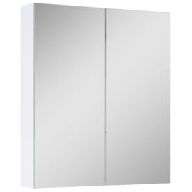 SPEGELSKÅP / BADRUMSSKÅP ARIELLA X60 VIT HÖGBLANK ALTERNA