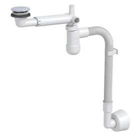 KOMMODVATTENLÅS MED POPUP VENTIL CONTURA