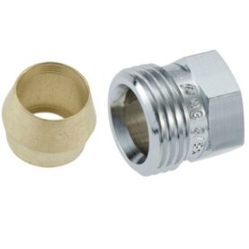 TRYCKNIPEL MED KONA G3/8"X10 FMM