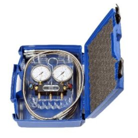 MANOMETERSTÄLL CO2 KIT MED VÄSKA+STÅLSLANGAR